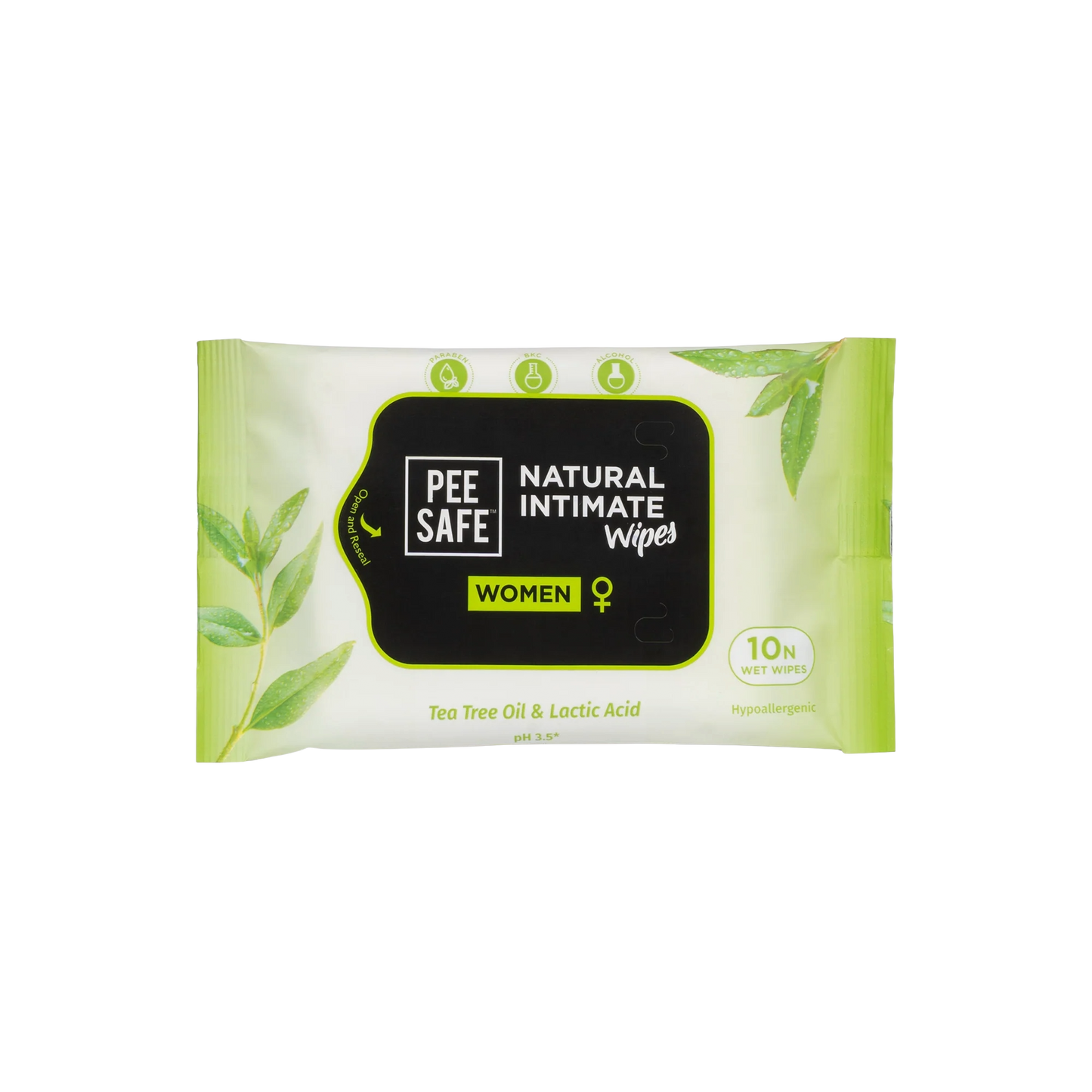 Natural Intimate Wipes For Women (40 Pulls)