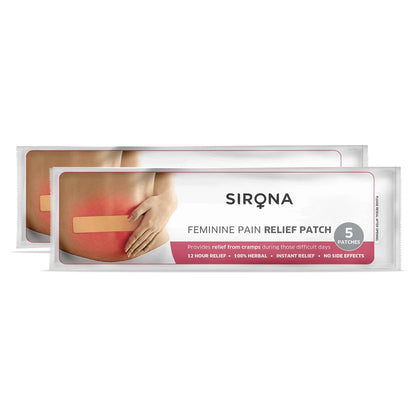 Period Pain Relief Patches (Pack Of 10) - Sirona