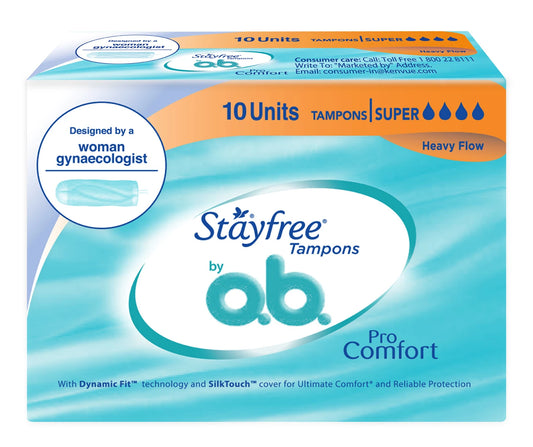 Stayfree® tampons by OB